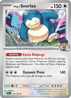 Hop's Snorlax