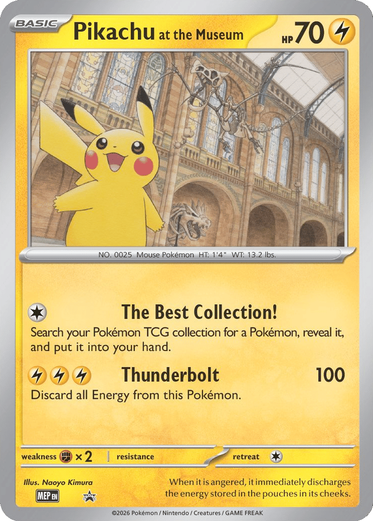 Pikachu at the Museum