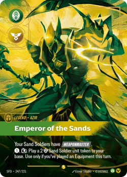 Azir - Emperor of the Sands (Overnumbered)